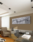 Modern Decoratief 3D de Muurcomité van Pu voor TV/Bank/Trap