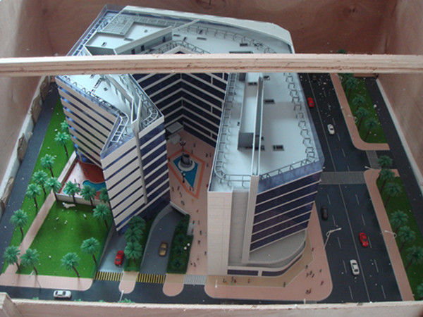 Commerciële de Bouw Miniatuur Architecturale Modellen met Verlichtingssysteem