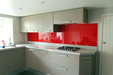 Sinoy 4mm Verkeers Rood Gelakt Glas 6mm voor Bars, Duidelijk de Vlotterglas van Lacobel
