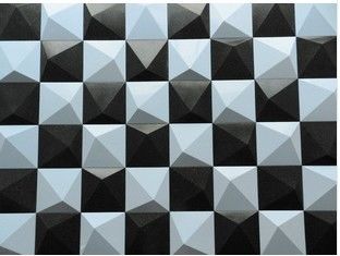 De Muurcomités van pvc de Materiële Waterdichte Buiten 3D Openluchtmuur het Behandelen Achtergrond van de Steenmuur